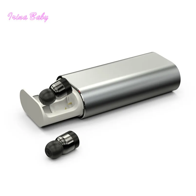 

Hearphone T10 Bluetooth4.2 Headset TWS Wireless Noise Cancelling Ear Sports Mini With Charging Box With Microphone winsopee