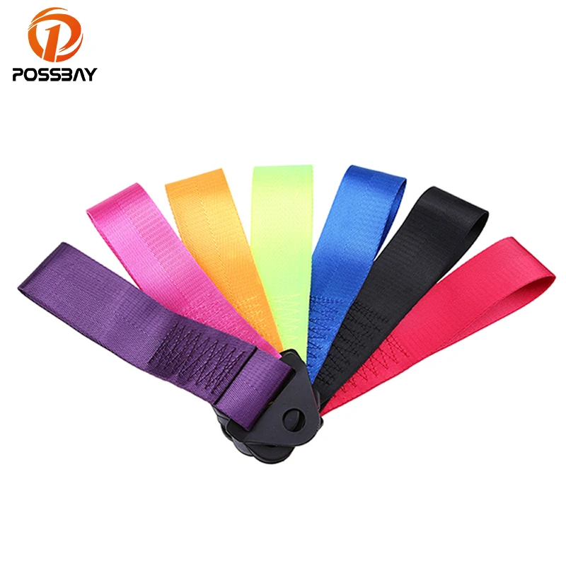 Possbay أسود/أحمر/أزرق/الأرجواني/روز أحمر/أصفر/أخضر العالمي سباقات السيارات الانتعاش هوك السحب سحب الشريط حبل الترباس نقطة