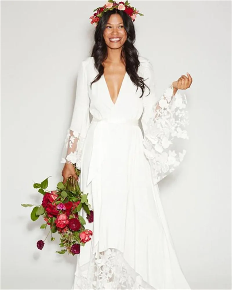 sample of long gown
