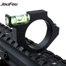 JouFou Tactical Aluminum Alloy Scope Bubble Level Fit for 25.4mm Laser Sight Tube for Rifle Hunting Free Shipping