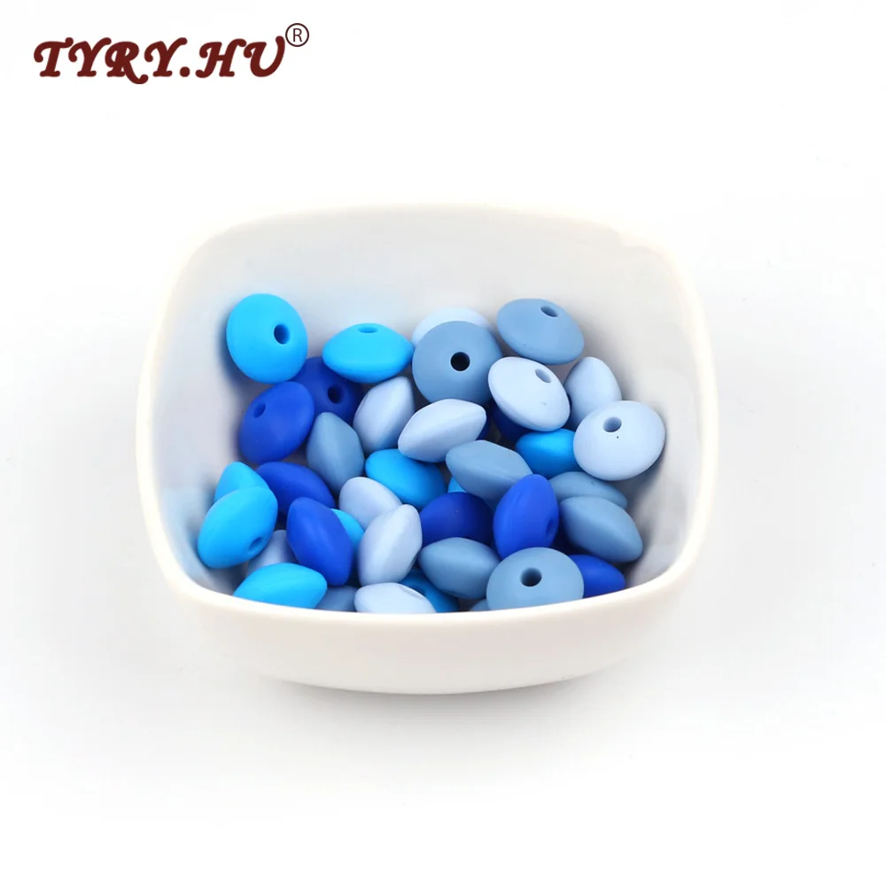 100 шт. силиконовые бусины для прорезывателя 12 мм|beads for diy|loose beadschew beads |