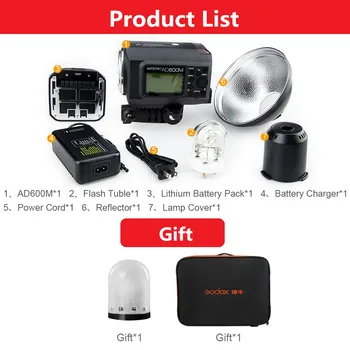 

Godox Mount AD600M 600W HSS Powerful Outdoor Flash for C N s Cameras CD15