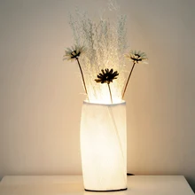 Artpad Modern Creative Bedside Table Lamp Porcelain Vase Light Wedding Study Decoration LED Romantic Atmosphere Lamp Night Light Artpad Modern Creative Bedside Table Lamp Porcelain Vase Light Wedding Study Decoration LED Romantic Atmosphere Lamp Night Light