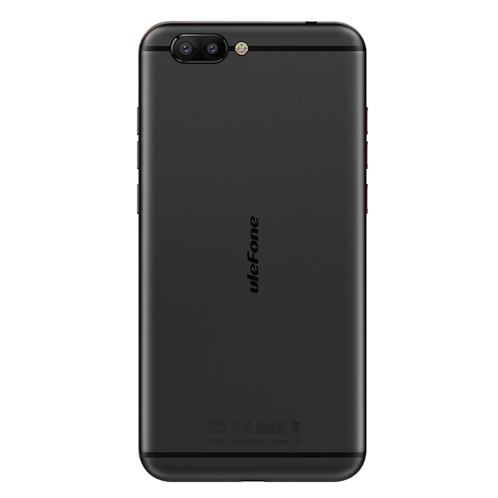 5,5 дюймовый восьмиядерный смартфон Ulefone T1 6 ГБ+ 64 Гб двойная задняя камера 16 Мп+ 5 Мп 3680 мАч Android 7,0 отпечаток пальца ID 4G мобильный телефон