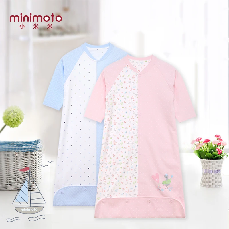 Minimoto/спальные мешки для новорожденных 80*38 см хлопковые детские спальные унисекс