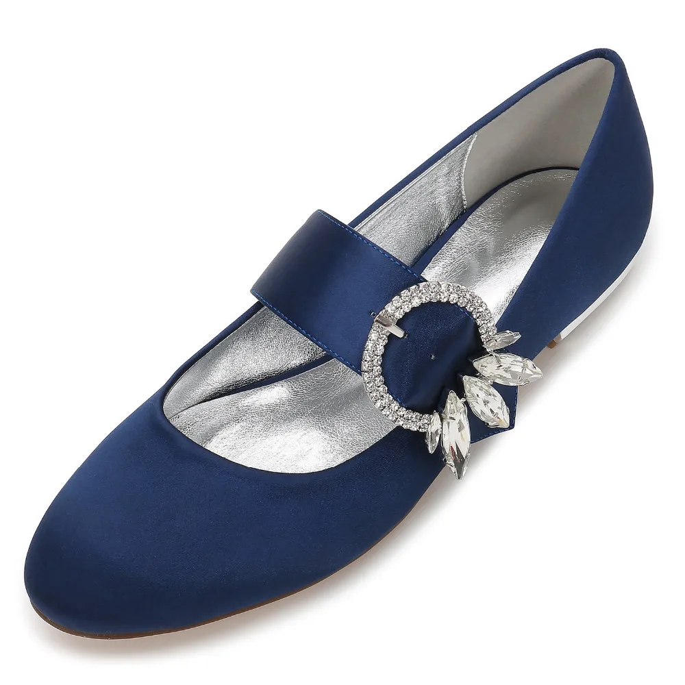 blue satin dress shoes