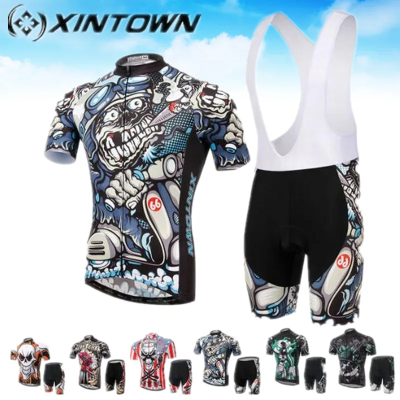Prix pour Xintown crâne Vélo Jersey mallot ciclismo Sports de Plein Air Jersey motocross vélo hommes pas cher authentique sport maillots ensemble Prix pour Xintown crâne Vélo Jersey mallot ciclismo Sports de Plein Air Jersey motocross vélo hommes pas cher authentique sport maillots ensemble
