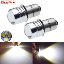 Pair P13.5S PR2 PR3 LED 3030 3SMD LED Emergency Work Light Torch Torches Flashlight Lamp Replacement Bulb 3V 6V 12V 18V 24V