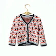 Ins/вязаный кардиган с v-образным вырезом для маленьких мальчиков и девочек; модные свитера на осень и зиму