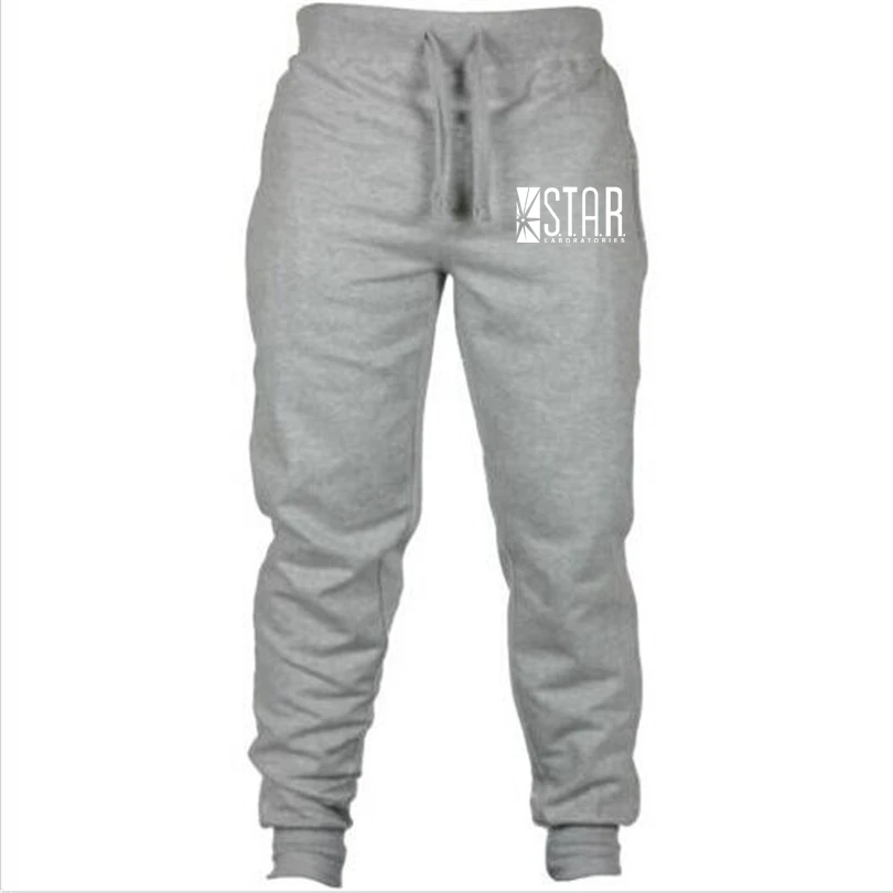 Осенние мужские брюки STAR S. T. A. R. labs, мужские брюки для бега, повседневные обтягивающие мужские спортивные штаны для фитнеса, большие размеры - Цвет: 108gray