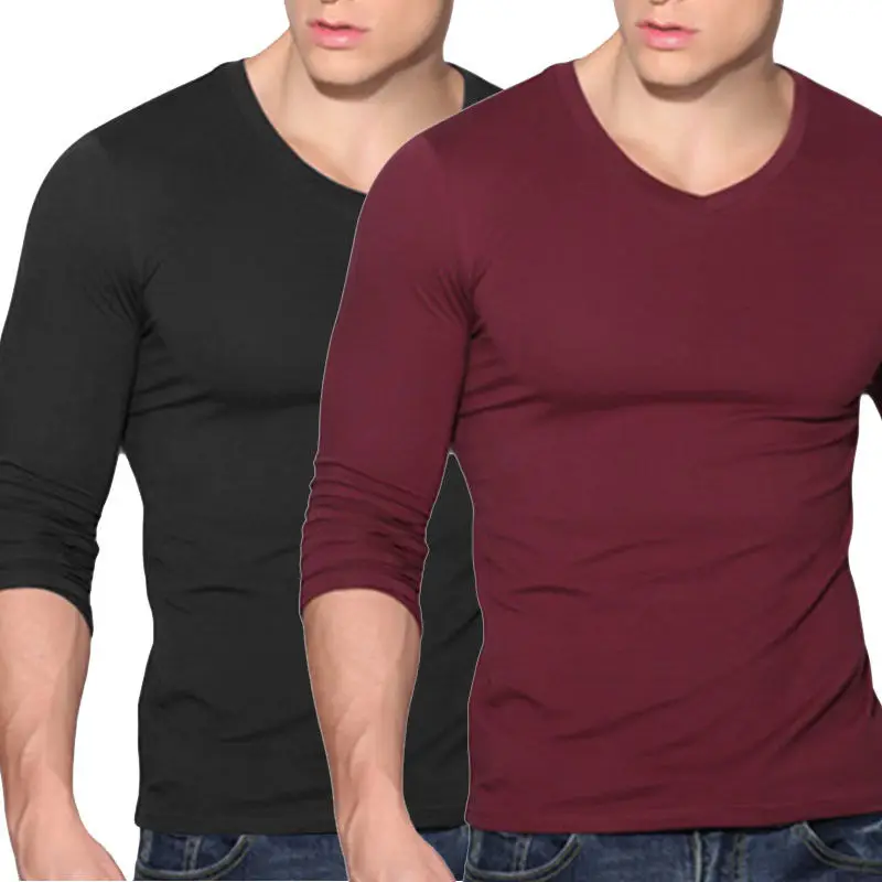 long sleeve muscle tee
