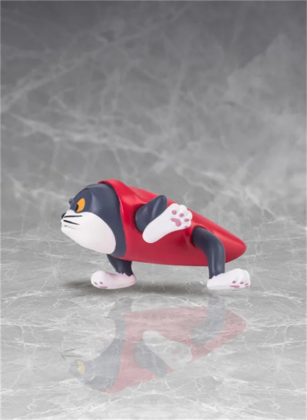 Funny Cartoon tom cat and jerry mouse action figures lovely desk toys model doll collection for kids adults gifts
