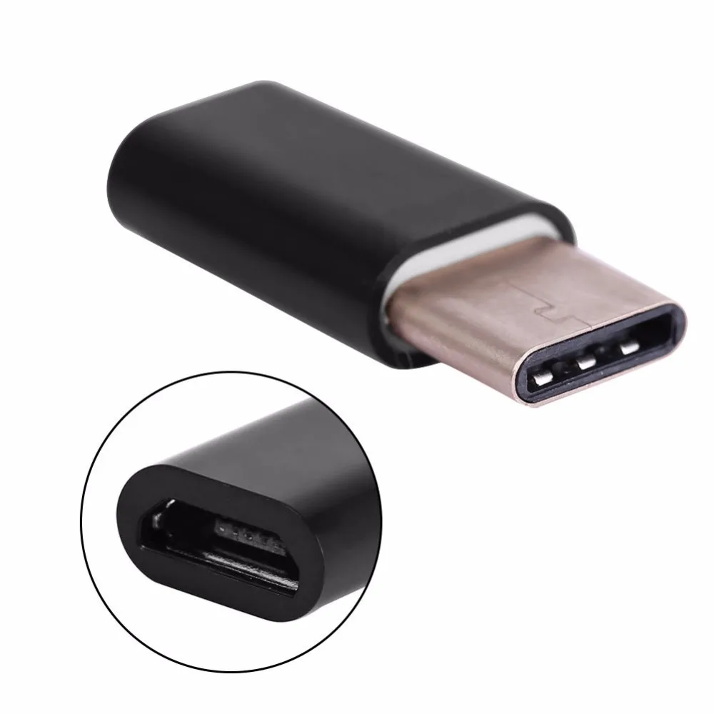

10PCS/Lot KUYiA USB Type-C to Micro USB Female Adapter Converter USB2.0 Data Transfer Charger For Huawei Xiaomi
