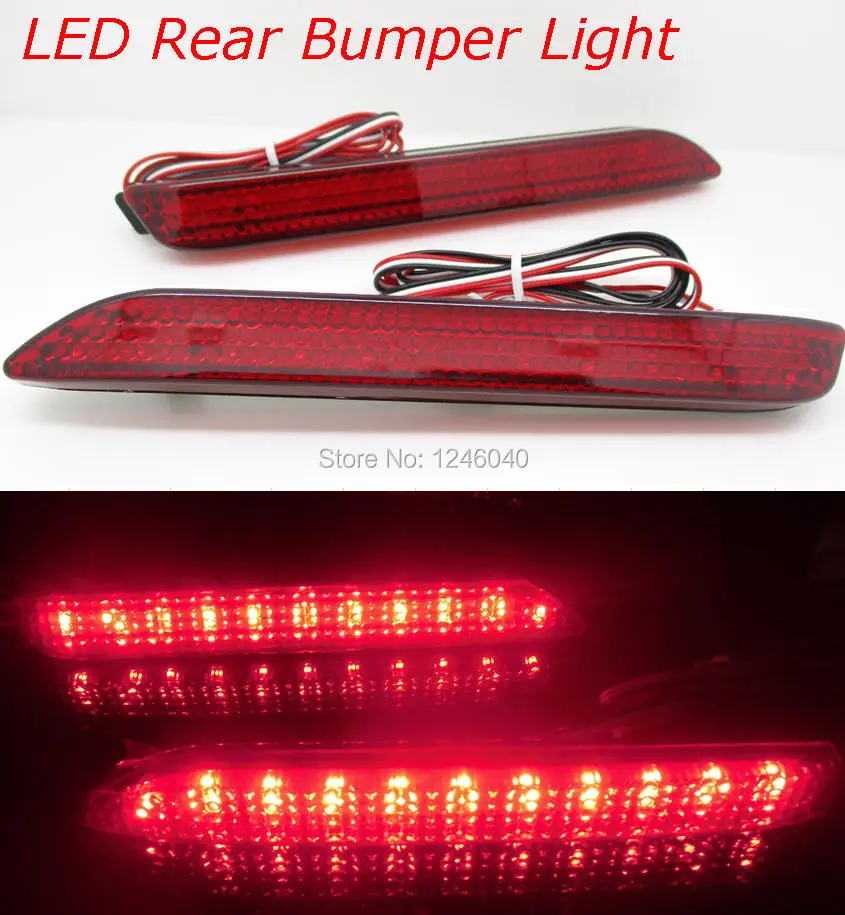 Rear bumper reflector light lamp for Toyota EZ Innova Wish Harrier