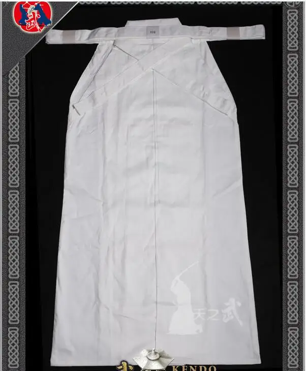 Слоновая кость Японские Кендо Хакама Kendo pants Samurai - Цвет: Слоновая кость
