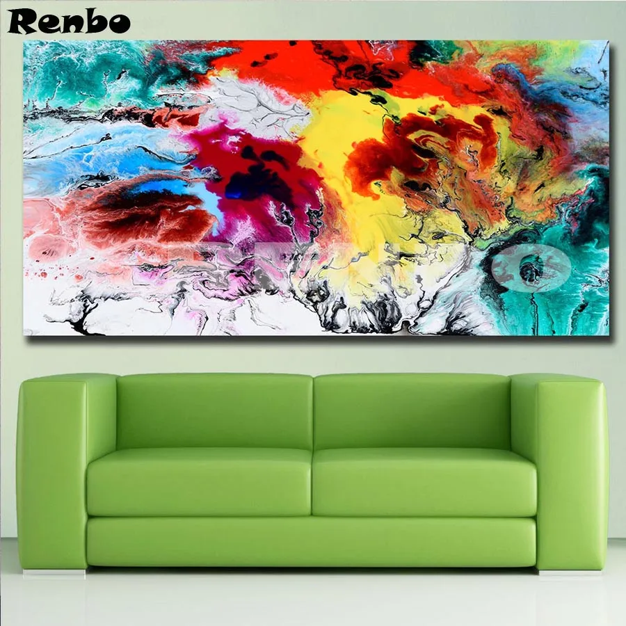 Large DIY Diamond Painting Abstract Art Full Square 5D mosaic kit