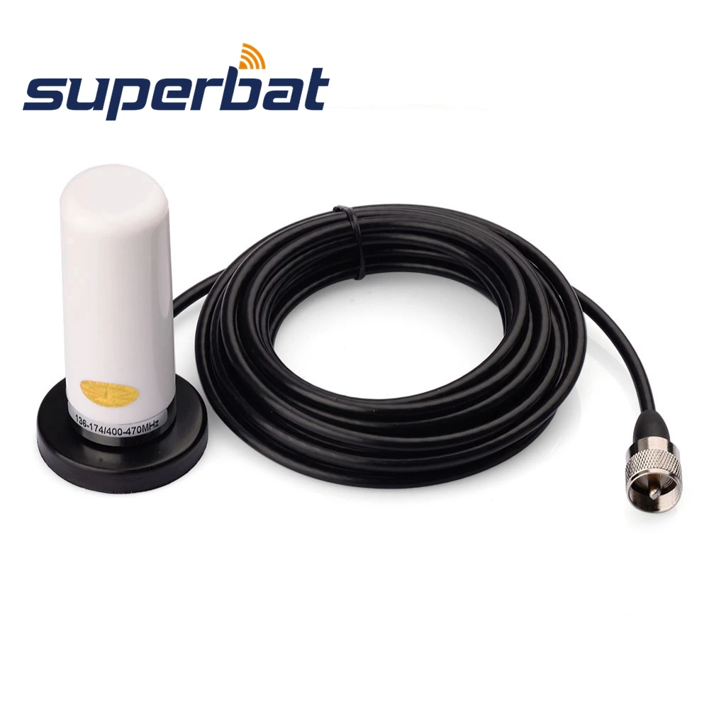 Автомобильное/автомобильное мобильное радио Superbat VHF/UHF двухдиапазонная антенна 9