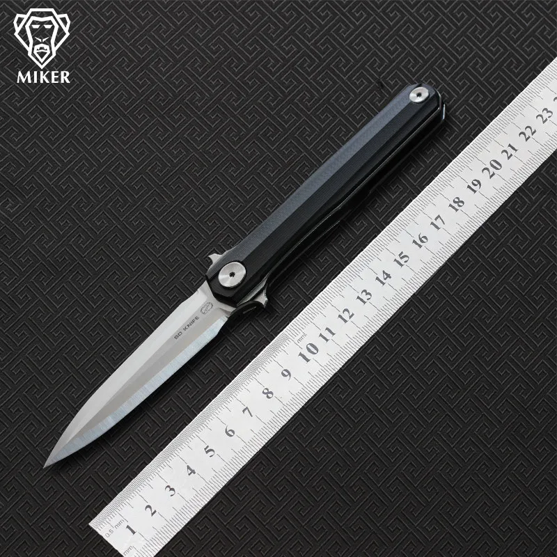 

MIKER STEDEMON Studio C05 Tactical Folding Knife 14C28N Blade G10 Handle Outdoor Camping Hunting Survival Pocket Rescue EDC Tool
