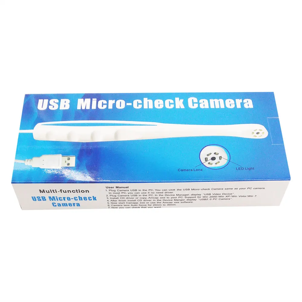 Интраоральная цифровая камера, проводная(USB порт) 6 белых светодиодов