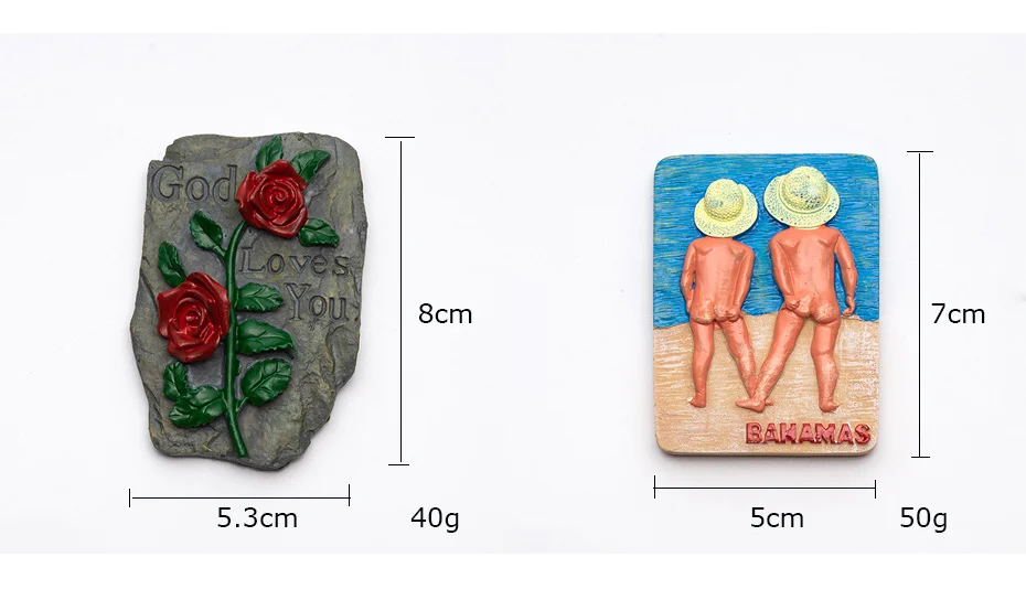 Hawaiian fridge magnet souvenir 06