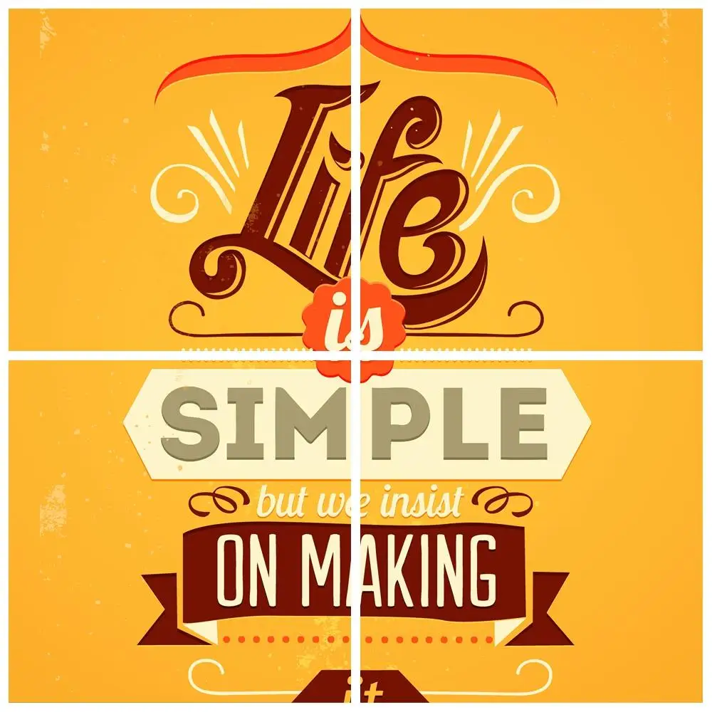 Poster Quotes About Life Impressive Vintage Retro Motivational Typography Simple Life Quotes A4 Big Poster Quotes About Life Unique Vintage Retro Motivational Typography Simple Life Quotes A4 Big