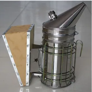 

Stainless Steel Bee Hive Smoker Galvanized Iron With Heat Shield Protection Beekeeping Tool Beekeeping Equipment