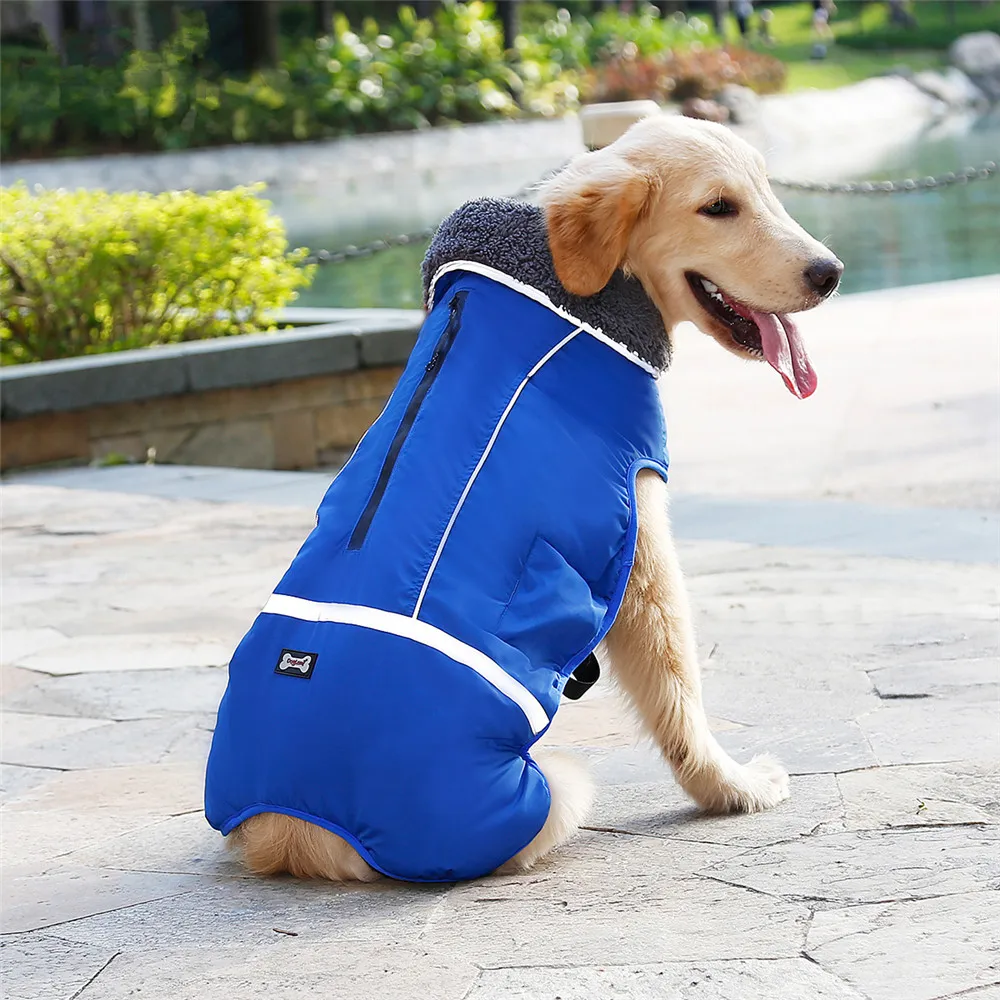 Dogs Thicken Fleece Lining Dog Cold 