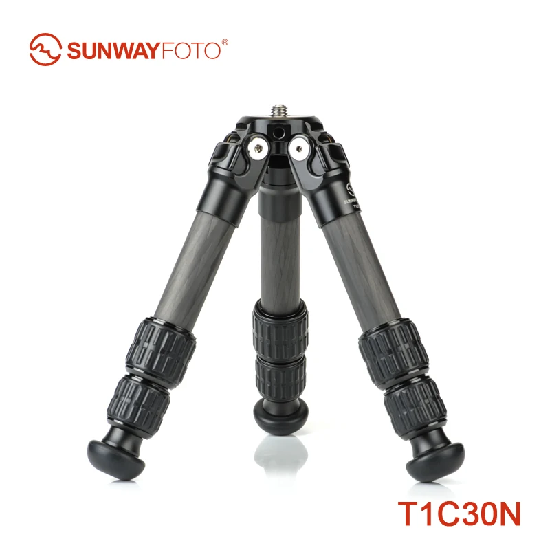 SUNWAYFOTO T1C30N светильник маленький мини штатив из углеродного волокна для цифровой