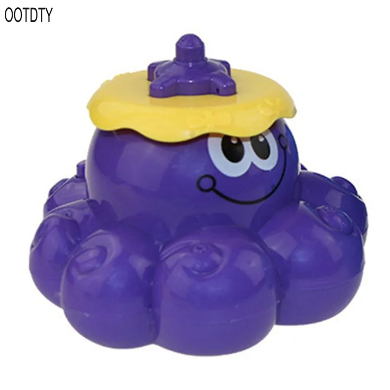 

OOTDTY Spray Water Octopus (Random Colour), Can Float Rotate With Fountain Bathtub Shower Pool Bathroom Toy