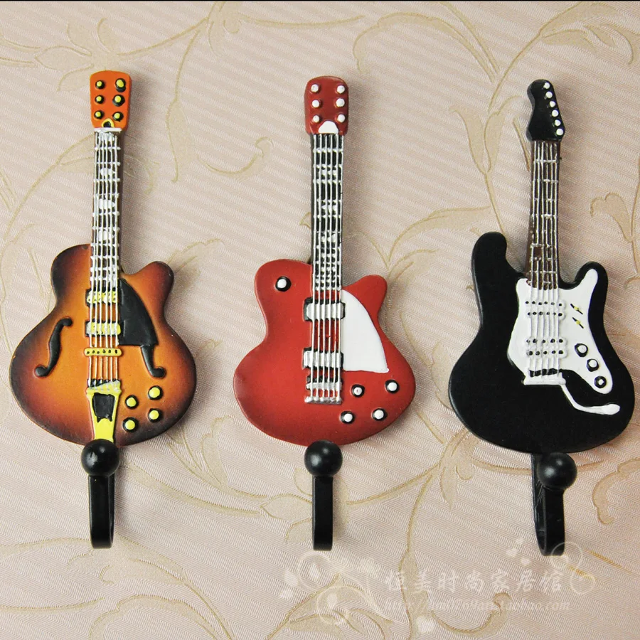 guitar coat hooks