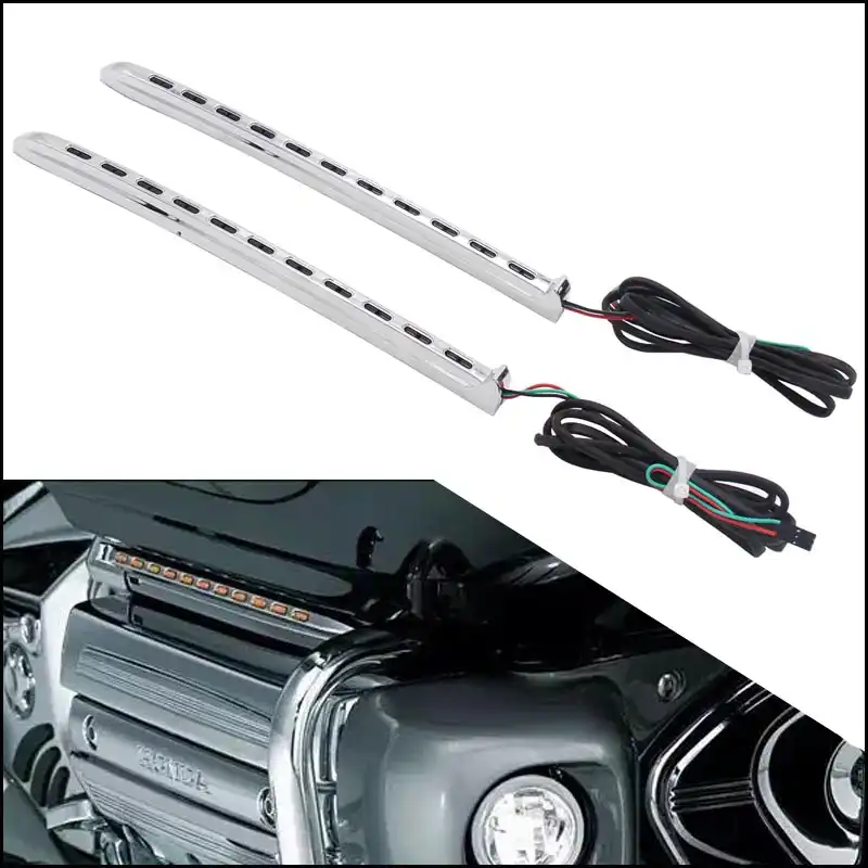 Для Honda Goldwing GL1800 2001 2010 2002 2003 2004 2005 2006 2007 2008 2009 левый и правый светодиодные ходовые