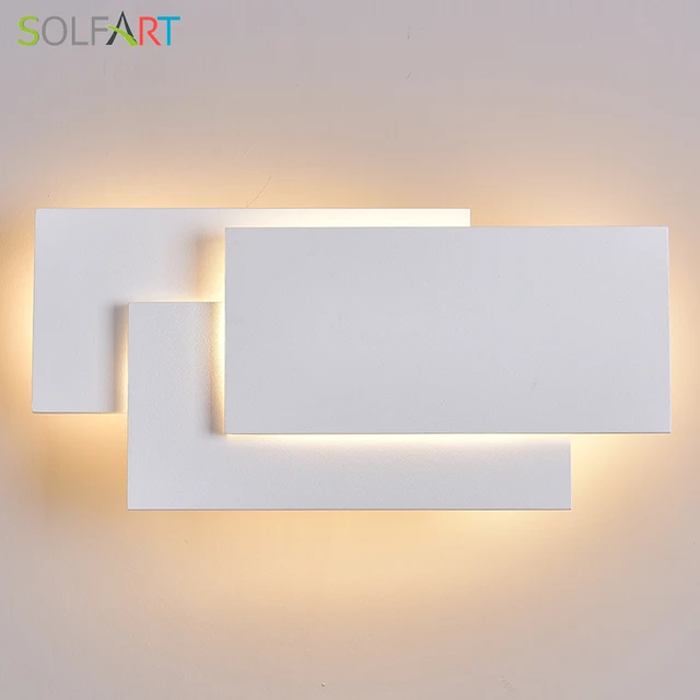 Led Wall Lamps Mounted Sconces Modern Sconce Re Led Wall Lamps Mounted Sconces Modern Sconce Re Aluminum Painted White Black Light