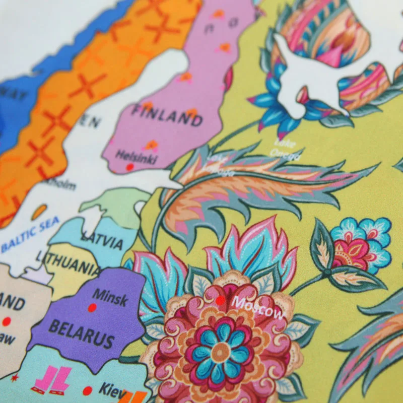 Карта мира Мандала стены Tapesty печатные цветочные красочные настенные вешалки художественные гобелены для гостиной одеяло ковер покрывало