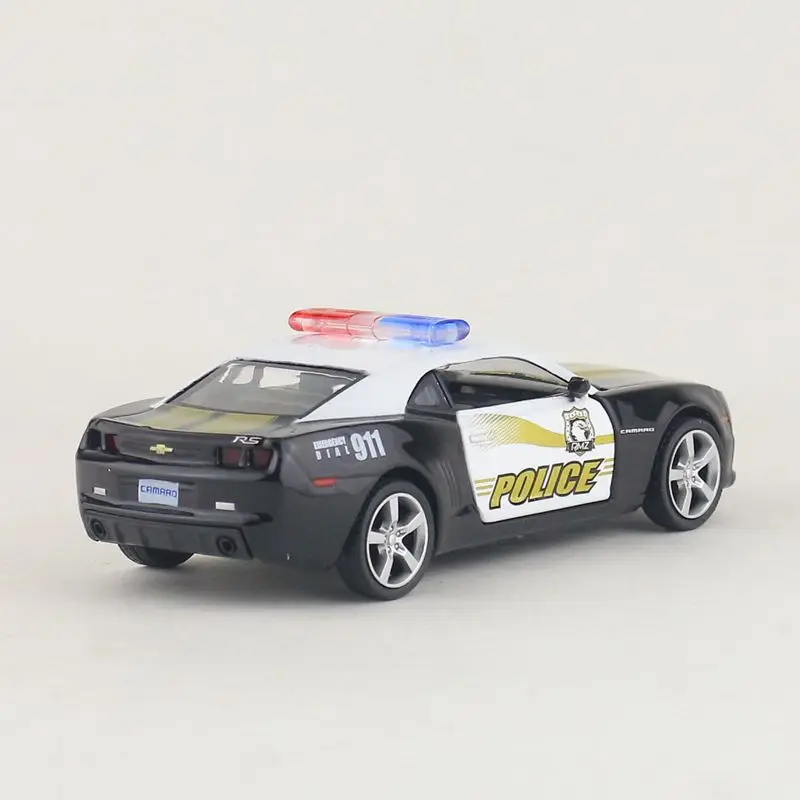 RMZ City/1:36 литая Игрушечная модель/Chevrolet Corvette Camaro супер гоночная Полиция/обучающий