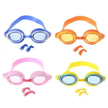 Детские плавательные очки водонепроницаемые противотуманные силиконовые УФ очки для плавания Очки для плавания ming очки