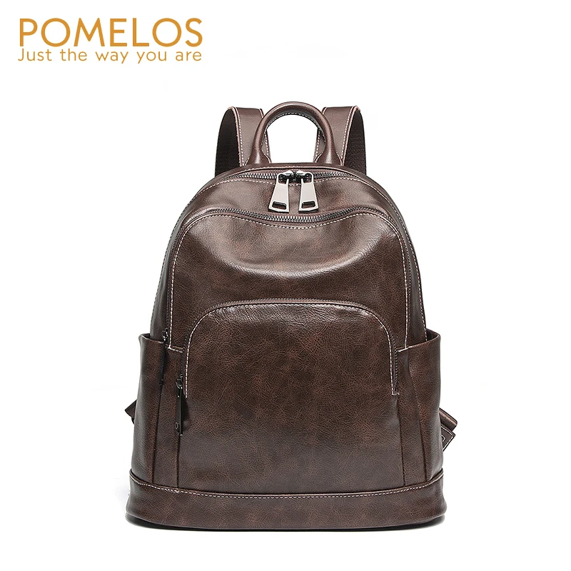 

POMELOS Women Backpack 2019 New Designer Backpack For Women Technical Microfiber Synthetic Leather Backpack Ladies Fashion Style