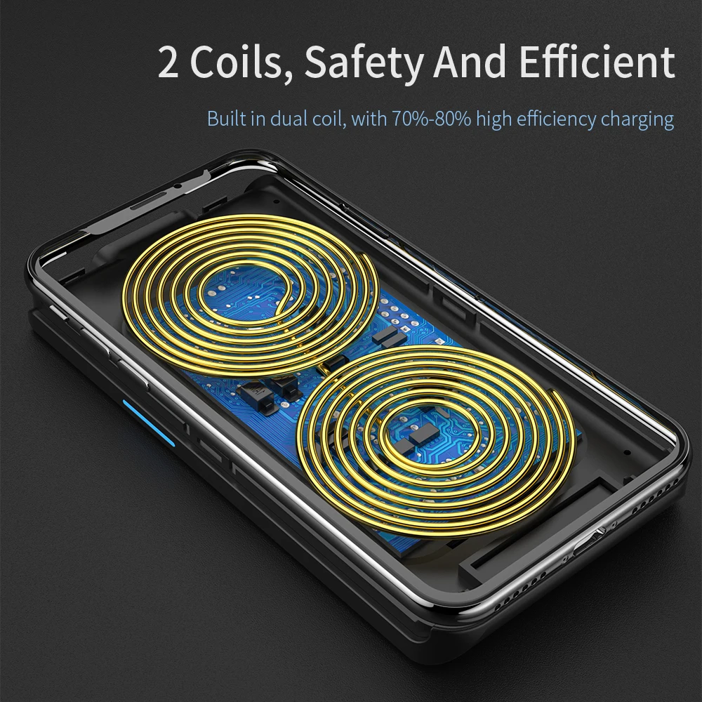 Essager Qi Drahtlose Ladegerät Für iPhone 11 Pro XS Max X 8 Plus Samsung Note 10 10W Schnelle Draht