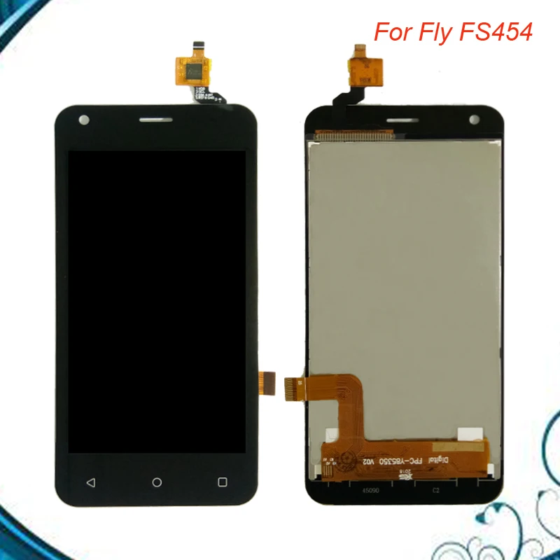 ЖК-дисплей для Fly FS454 nimbus 8 кодирующий преобразователь сенсорного экрана в сборе