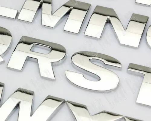 Автомобильная Хромированная Металлическая эмблема Переводные картинки с