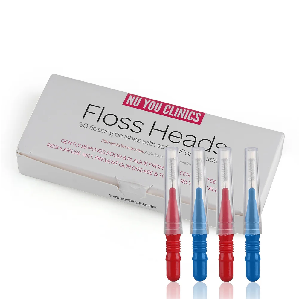 50Pcs/Set Soft Plastic Tooth Floss Oral Hygiene Dental Interdental