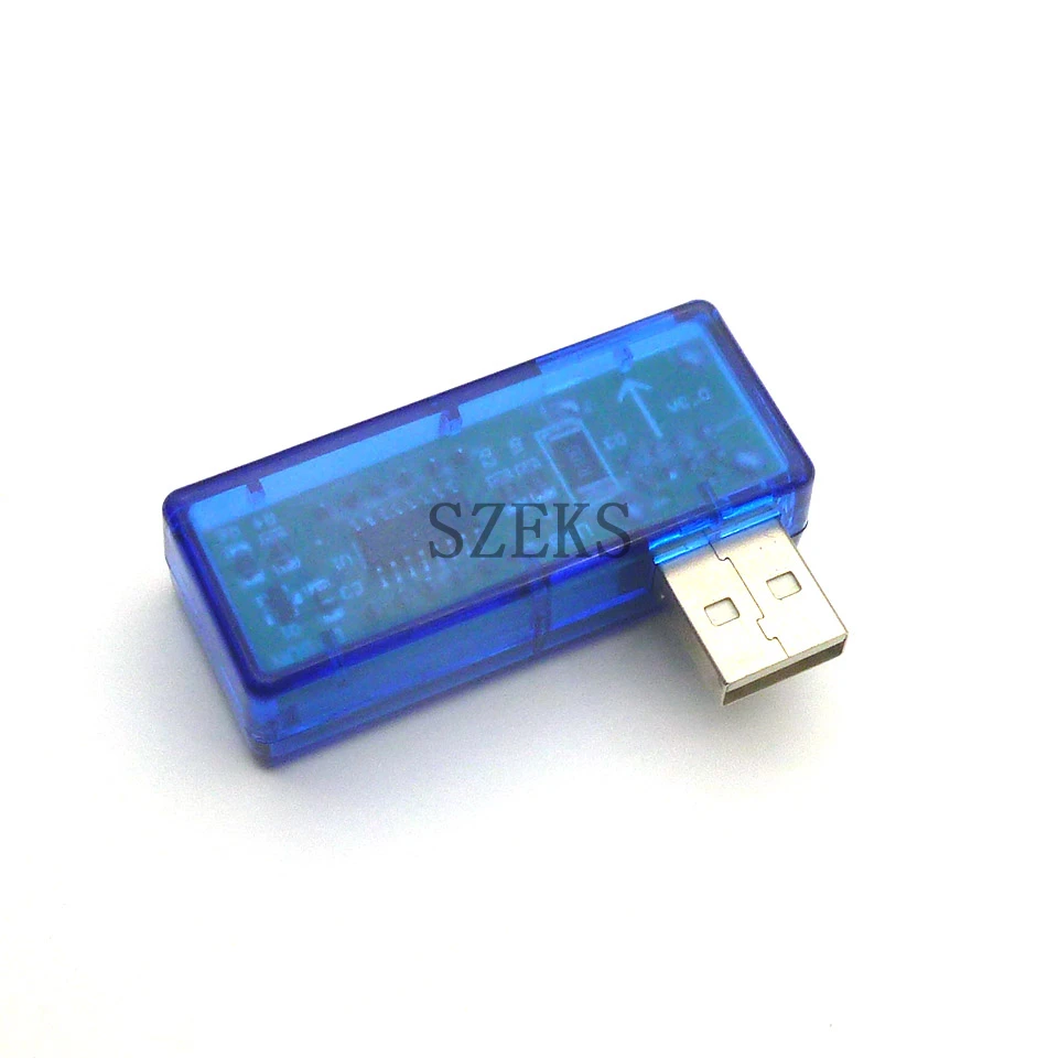 Синий цифровой USB мобильный мощность зарядки Ток Напряжение тестер метр мини