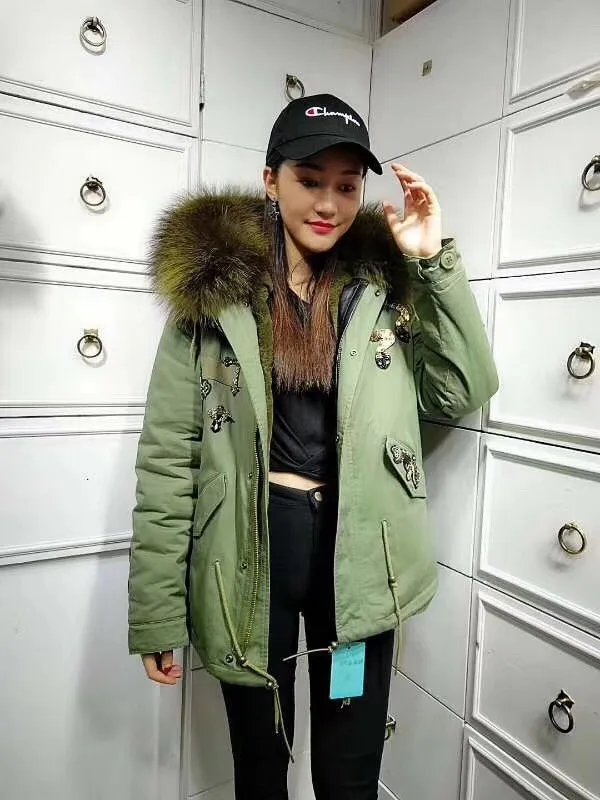 ladies short parka coats