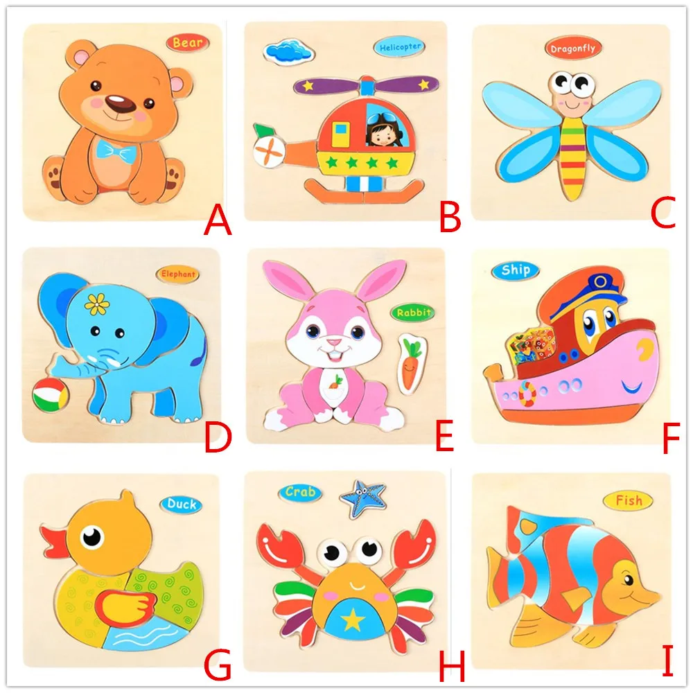 

Education Toy gift for kid Wooden toys for children puzzle kids toys Educational Developmental Baby Kids Training Toy 15