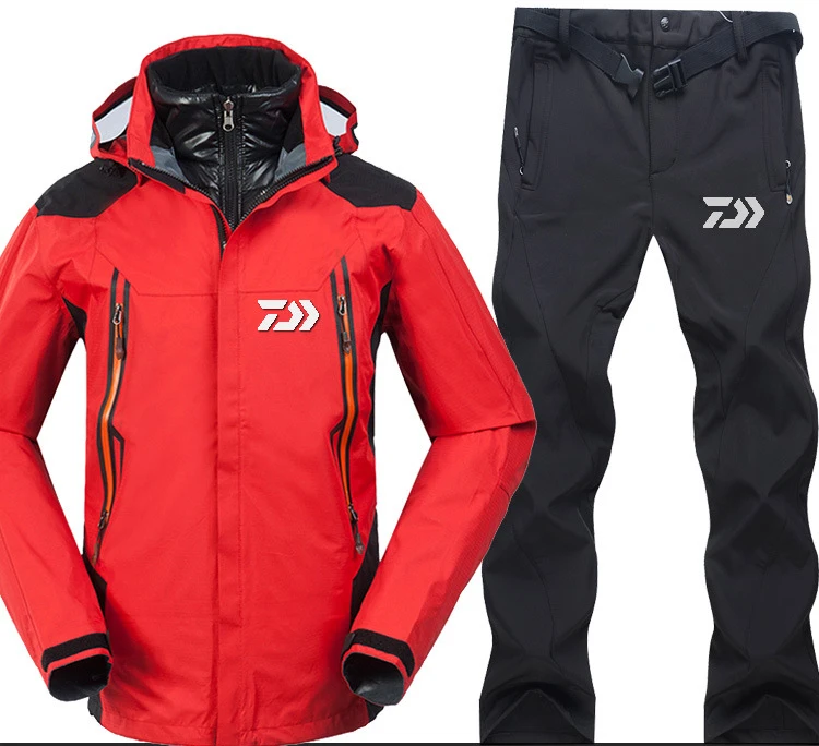 2018 Brand Daiwa Fishing Clothing Sets Men Breathable Sports Wear Set Hiking Windproof Dawa Clothes Fishing Jacket And Pants