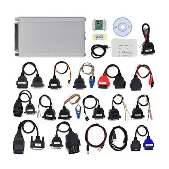 

Latest CARPROG Full Set V10.93 Programmer Auto Repair Airbag Reset Tools Car Prog ECU Chip Tuning Full 21 Adapters