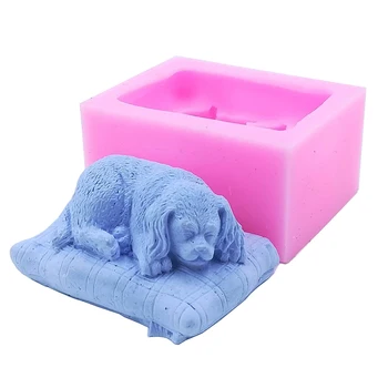 

3D Dog DIY Soap Mold Handmade Silicone Mold for Soap Making