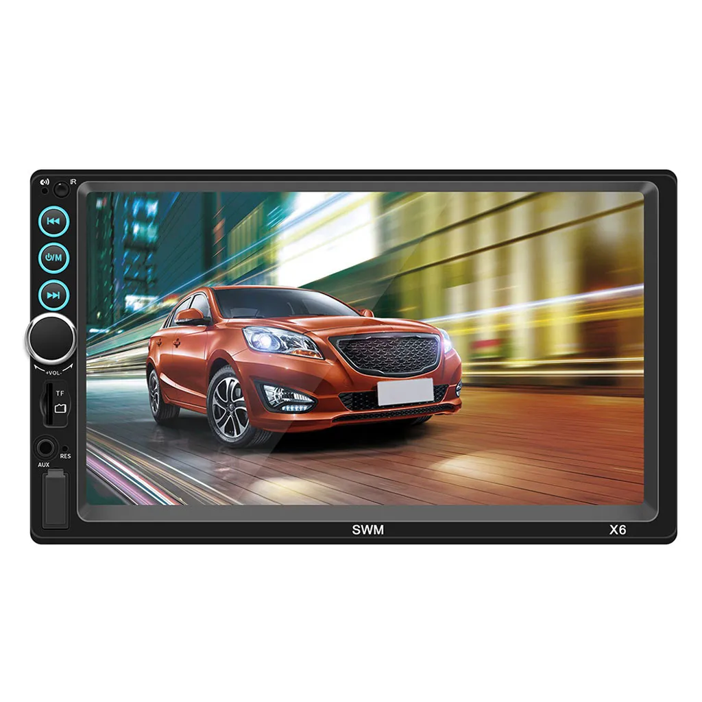 

7in 2Din Car MP5 Player HD Stereo 12V FM Radio Screen MP3 AUX USB2.0 Handfree Bluetooth Mobile For Android/For iOS