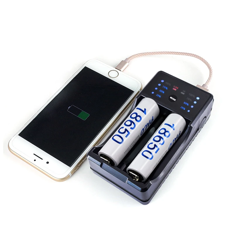 USB умное зарядное устройство 18650 22650 зарядное устройство перезаряжаемое зарядное устройство для AA AAA 18650 26650 с светодиодный дисплей