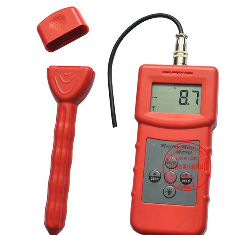 Small area MS310 S wood moisture tester, wood moisture meter, wood