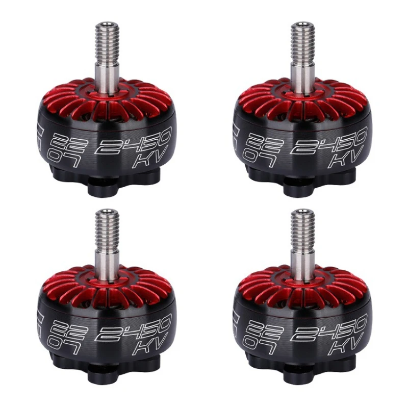 

4PCS iFlight XING X2207 2207 1700KV 1800KV 2450KV 2750KV 2-6S Brushless Motor for RC FPV Racing Drone Quadcopter Frame
